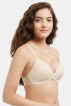 Wacoal Padded Non Wired Full Coverage T-Shirt Bra - Skin — thumbnail 2